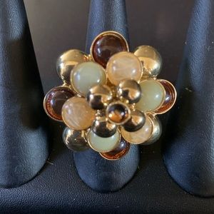 Multicolored ring, one size fits all